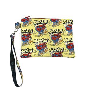 Kool-Aid Man Novelty Wristlet with Pockets Handmade Brand New